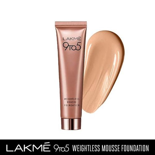 Lakme 9To5 Weightless Mousse Foundation Nude Brown 25 Gm