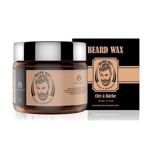The Man Company Beard Wax - Argan & Geranium 50 gm