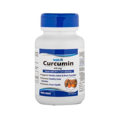 Healthvit Curcumin (Curcumin Extract 95%)- Capsules 60's