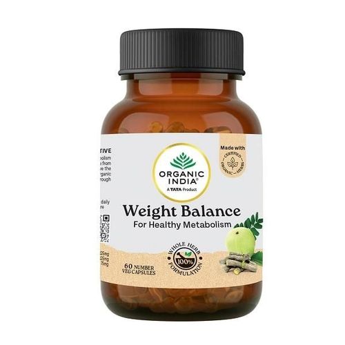 Organic India Weight Balance Veg Capsules 60's