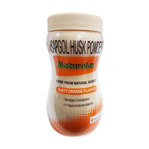 Naturolax Isapgol Husk Powder - Tasty Orange Flavour 100 gm