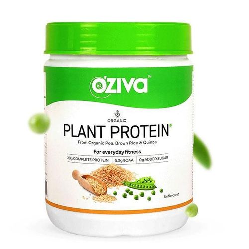 OZiva Organic Plant Protein Powder 1000 gm