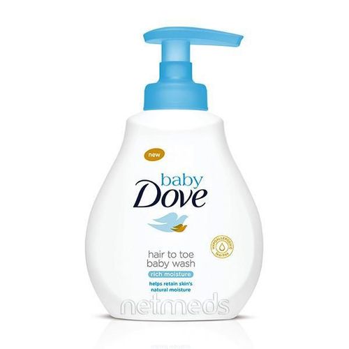 Baby Dove Rich Moisture Hair to Toe Baby Wash 400 ml