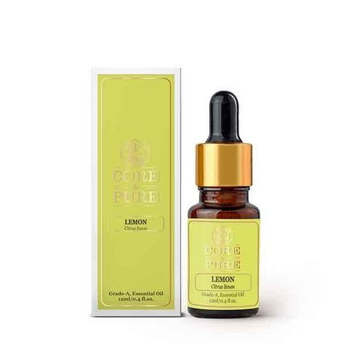 Core & Pure Grade A Essential Oil - Lemon 12 ml