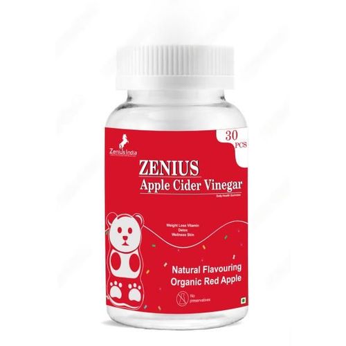 Zenius Apple Cider Vinegar Gummies - Organic Red Apple Flavour 30's