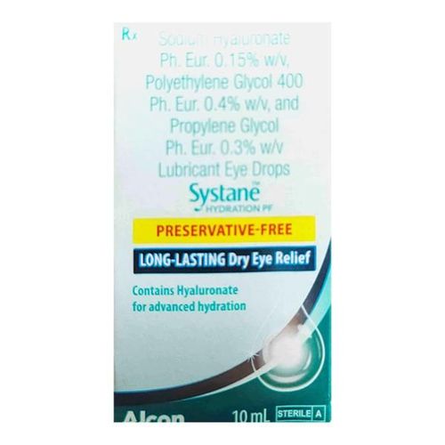 SYSTANE HYDRATION PF LUBRICANT Eye Drops 10ml