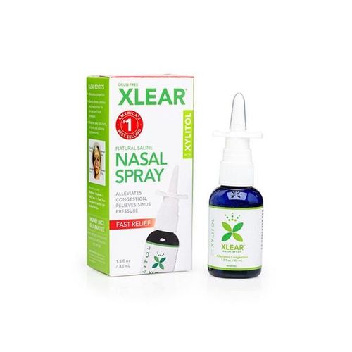Xlear Adult Natural Saline Nasal Spray for Sinus and Allergy Relief 45 ml