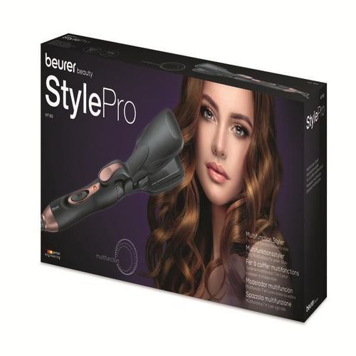 Beurer Beauty Style Pro Hair Straightening Brush (HS60) - Black