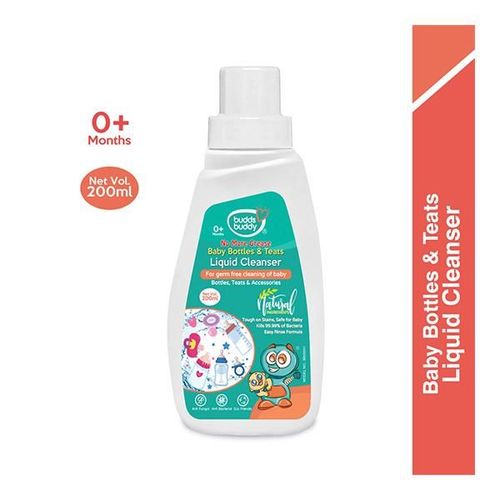 Buddsbuddy Baby Bottles and Teats Liquid Cleanser 200 ml
