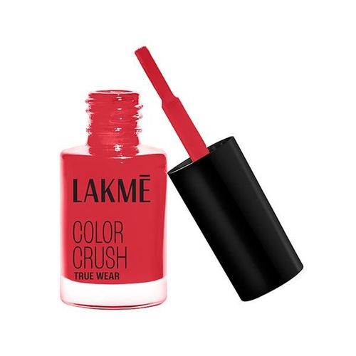 Lakme True Wear Color Crush Nail Polish, Long Lasting & Vibrant Nail Paint, 24, 6ml