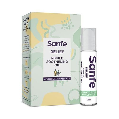 Sanfe Relief Nipple Soothening Oil - Avocado Oil & Eucalyptus Oil 10 ml