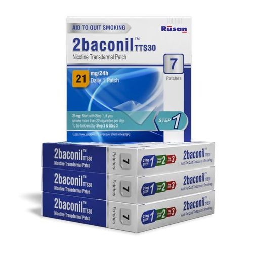 2baconil TTS30 21mg Nicotine Transdermal Patches (Pack of 4 x 7's) (N)