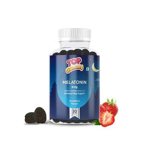 Top Gummy Melatonin 10 mg Gummies - Strawberry Flavour 30's