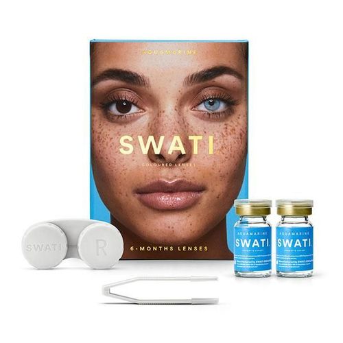 Swati Cosmetics Aquamarine 6 Month Contact Lenses ( - 3.5) 1's