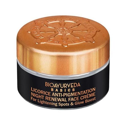 Bioayurveda Basics Licorice Anti-Pigmentation Night Renewal Face Creme 20 gm