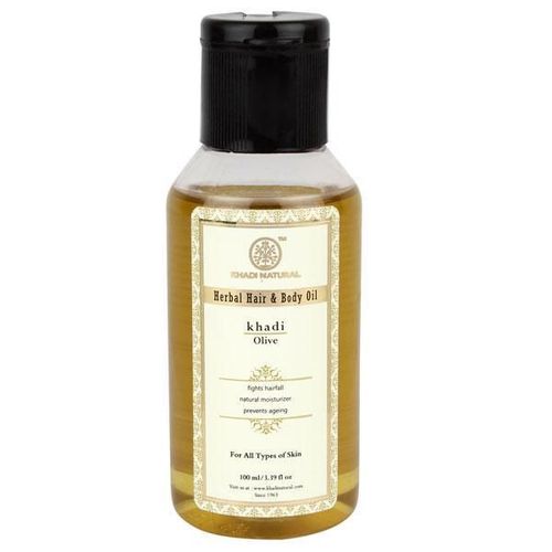 Khadi Natural Herbal Hair & Body Oil - Olive 100 ml