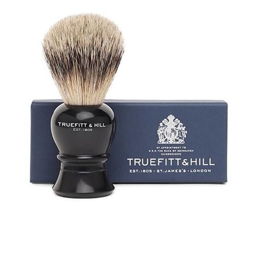 Truefitt and Hill Faux Ebony Super Handmade Shaving Brush Regency Luxury Essential Grooming Collection For Men 1's