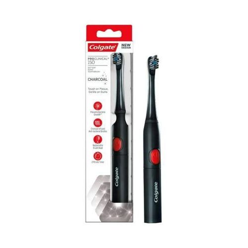 Colgate-Palmolive, Colgate Pro-Clinical 150 Charcoal Battery Powered Toothbrush 1's