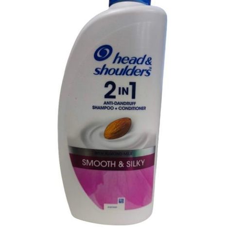 Head & Shoulders 2-in-1 Anti Dandruff Shampoo + Conditioner With Almond Milk 650 ml