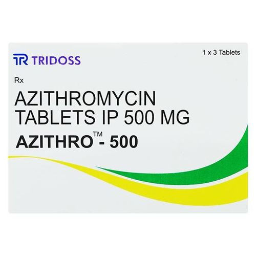 AZITHRO 500 Tablet 3's