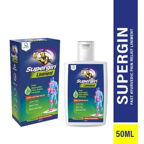 Medopharm Supergin Ayurvedic Pain Relief Liniment 50 ml