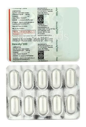 Hexolip 500mg Tablet 10'S