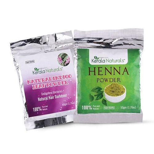Kerala Naturals Henna Powder 50 gm + Indigo Powder 50 gm