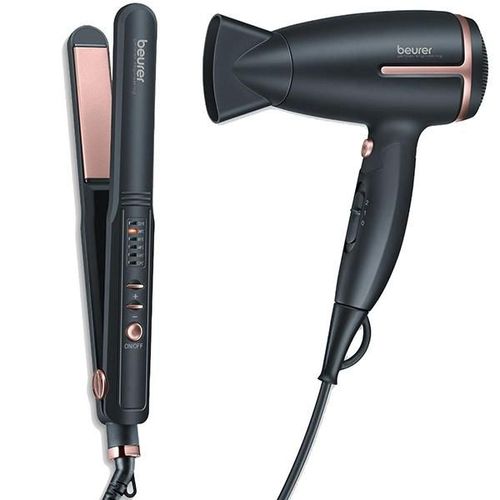 Beurer Combo Pack (Hair Dryer (HC25) + Hair Straightener (HS40))