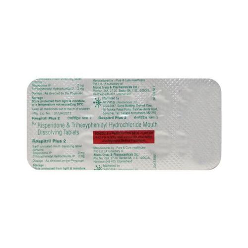 Rospitril Plus 2mg Tablet 10'S