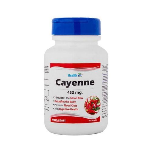 Healthvit Cayenne Capsules 60's