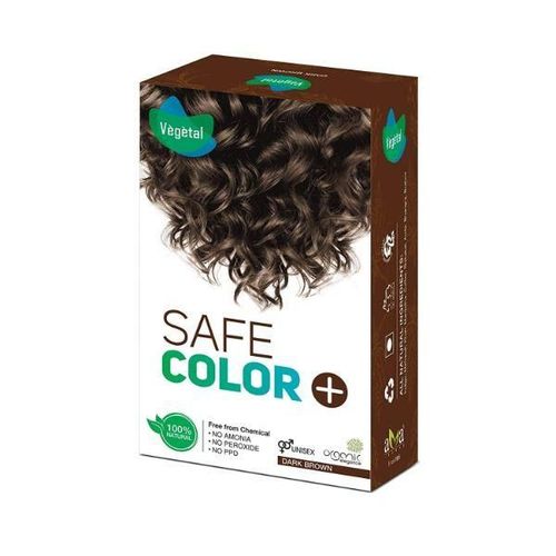 Vegetal Safe Color+ Hair Color - Dark Brown 100 gm
