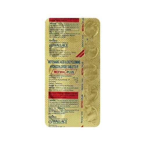 Mefwal Plus Tablet 10'S