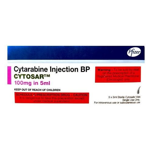 Cytosar 100mg Injection 5ml