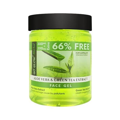 Berina Go Glow By Berina Aloevera & Tea Tree Extract Face Gel 500 ml