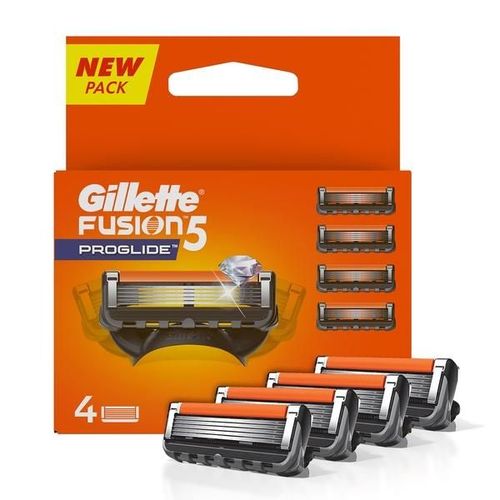 Gillette Fusion 5 Proglide Cartridges 4's