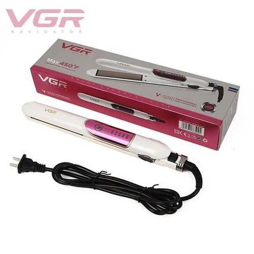 VGR V-509 2.5 CM Wide Plate Hair Straightener with Ceramic coated plate 1's