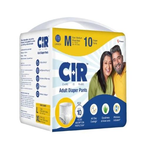 CIR Adult Diapers - Pants (M) 10's