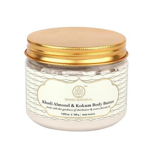 Khadi Natural Herbal Body Butter - Almond & Kokum 200 gm