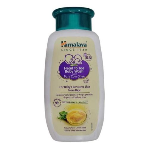 Himalaya Head to Toe Baby Wash with Pure Cow Ghee 100 ml