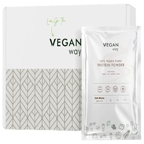 Vegan Way 100% Vegan Plant Protein Powder - Cafe Mocha 35gm