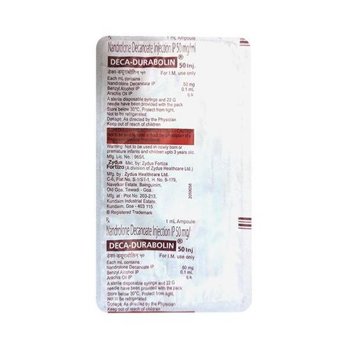 DECA ANABOLIN 50mg Injection 1ml