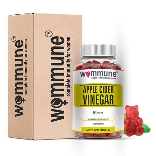 Wommune Apple Cider Vinegar Gummies - Apple 30's
