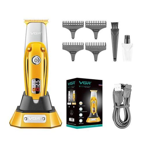 VGR V-277 Runtime 180 min Trimmer for Men (Gold) 1's