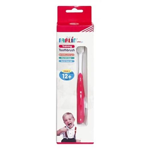 Farlin Training Toothbrush Stage 3 ( 12 M+ ) - Red 1's