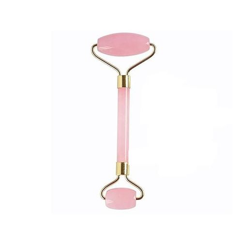 Bronson Professional Rose Quartz Facial Massage Roller 1's