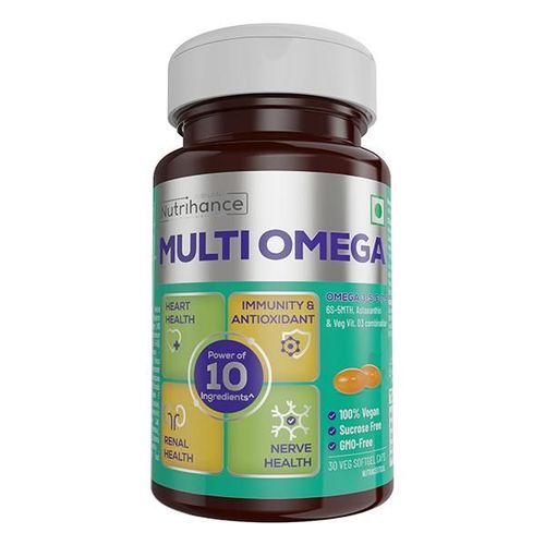 Jubilant Nutrihance Multi Omega Veg Softgel Capsule 30's