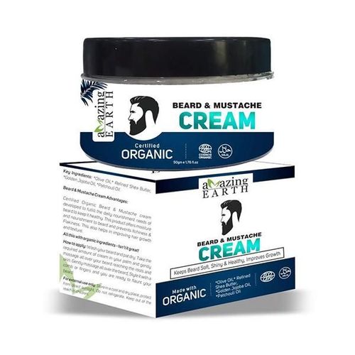 Amazing Earth Beard & Mustache Cream 50 gm