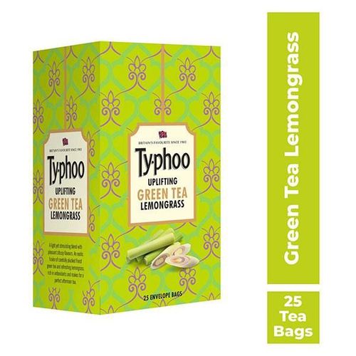 Typhoo Uplifting Green Tea Bag - Lemongrass 25's