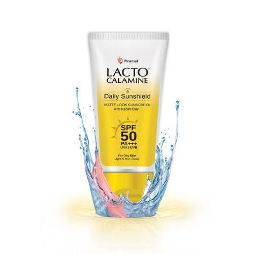 Lacto Calamine Daily Sunshield Matte Look Sunscreen Lotion SPF 50 PA+++ For Oily Skin 50 gm