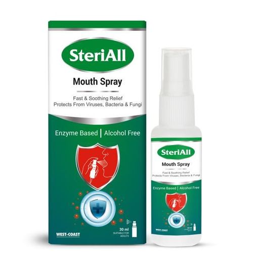 West Coast SteriAll Enzyme Based Mouth Spray 30 ml